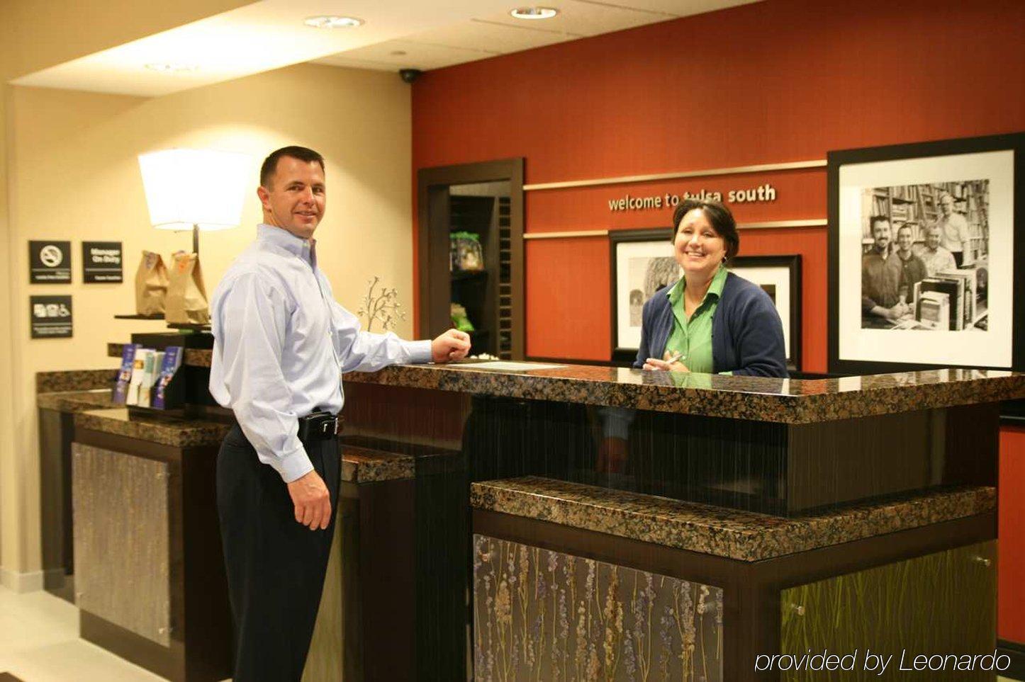 Hampton Inn & Suites Tulsa/Tulsa Hills Інтер'єр фото